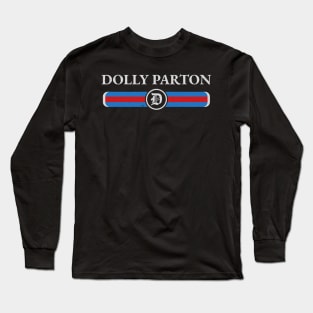 Graphic Dolly Name Vintage Birthday Retro Gift Long Sleeve T-Shirt